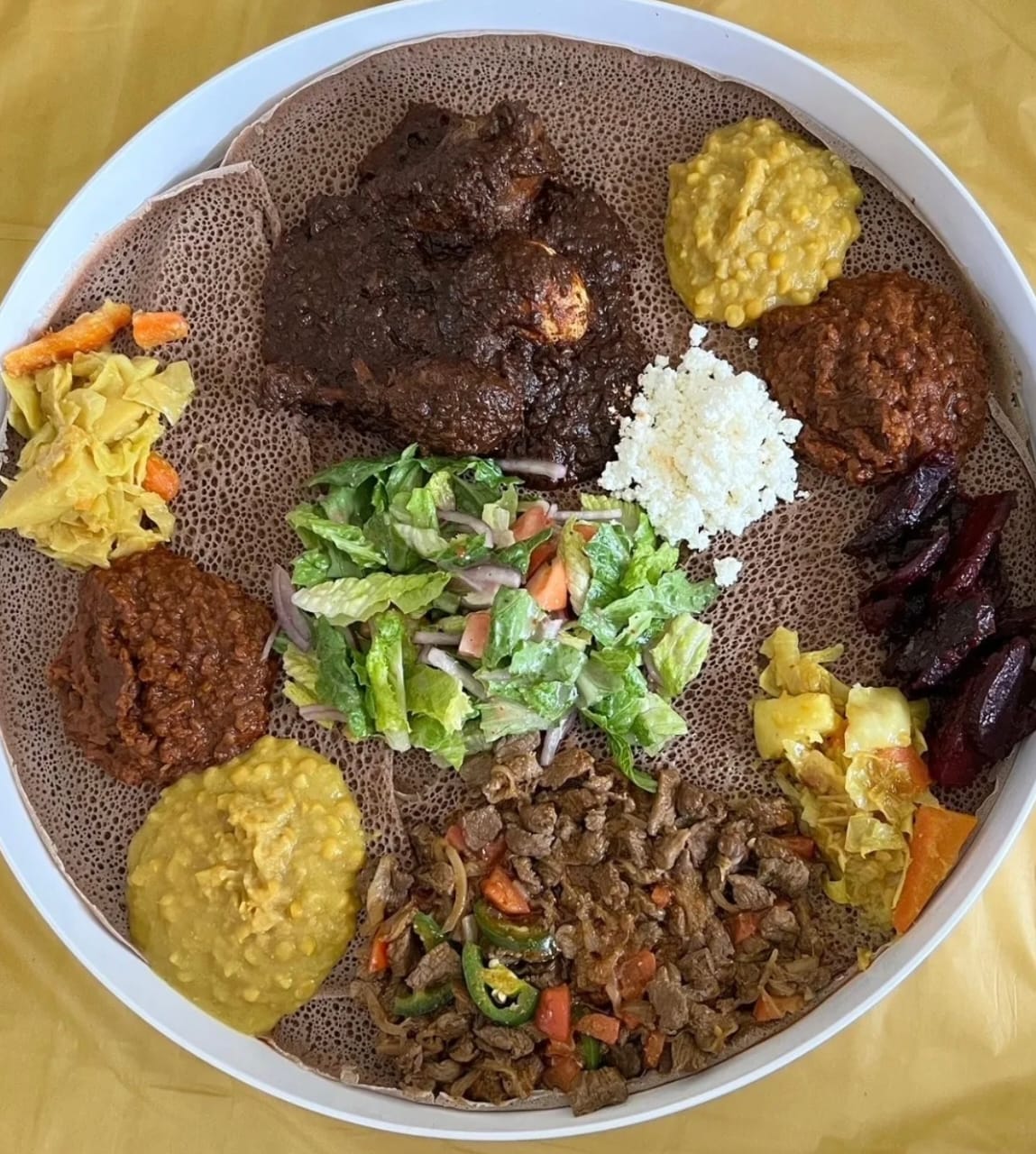 Injera, Warisan Kuliner Ethiopia yang Melegenda
