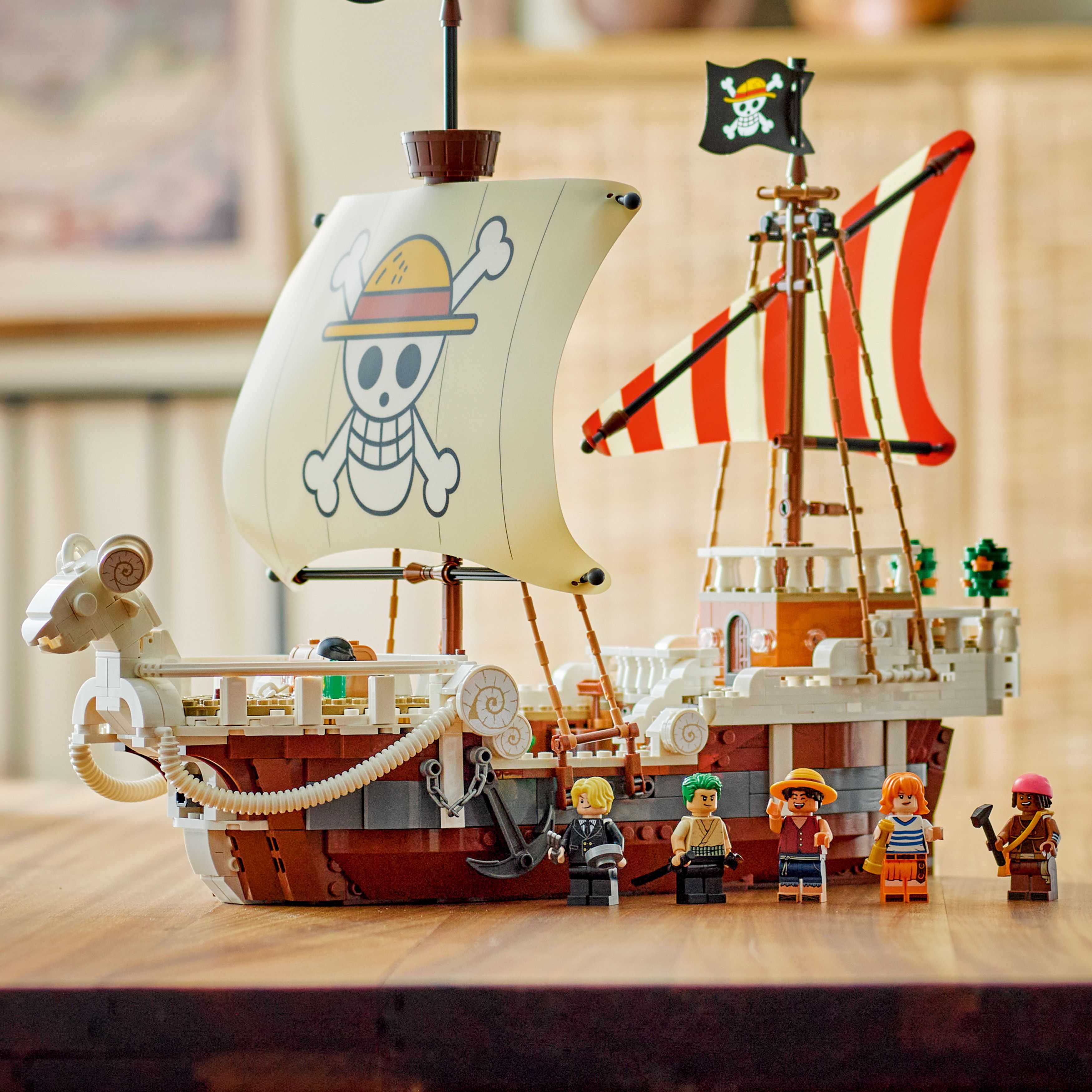  Kapal Kru Topi Jerami Hadir dalam Bentuk Lego One Piece, Ini Penjelasannya
