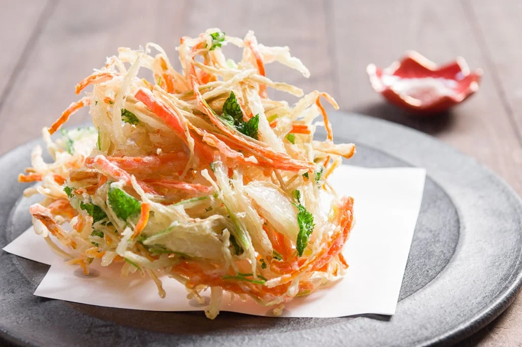Kakiage, Referensi Kamus Kuliner Chef Hideki Fujiwara