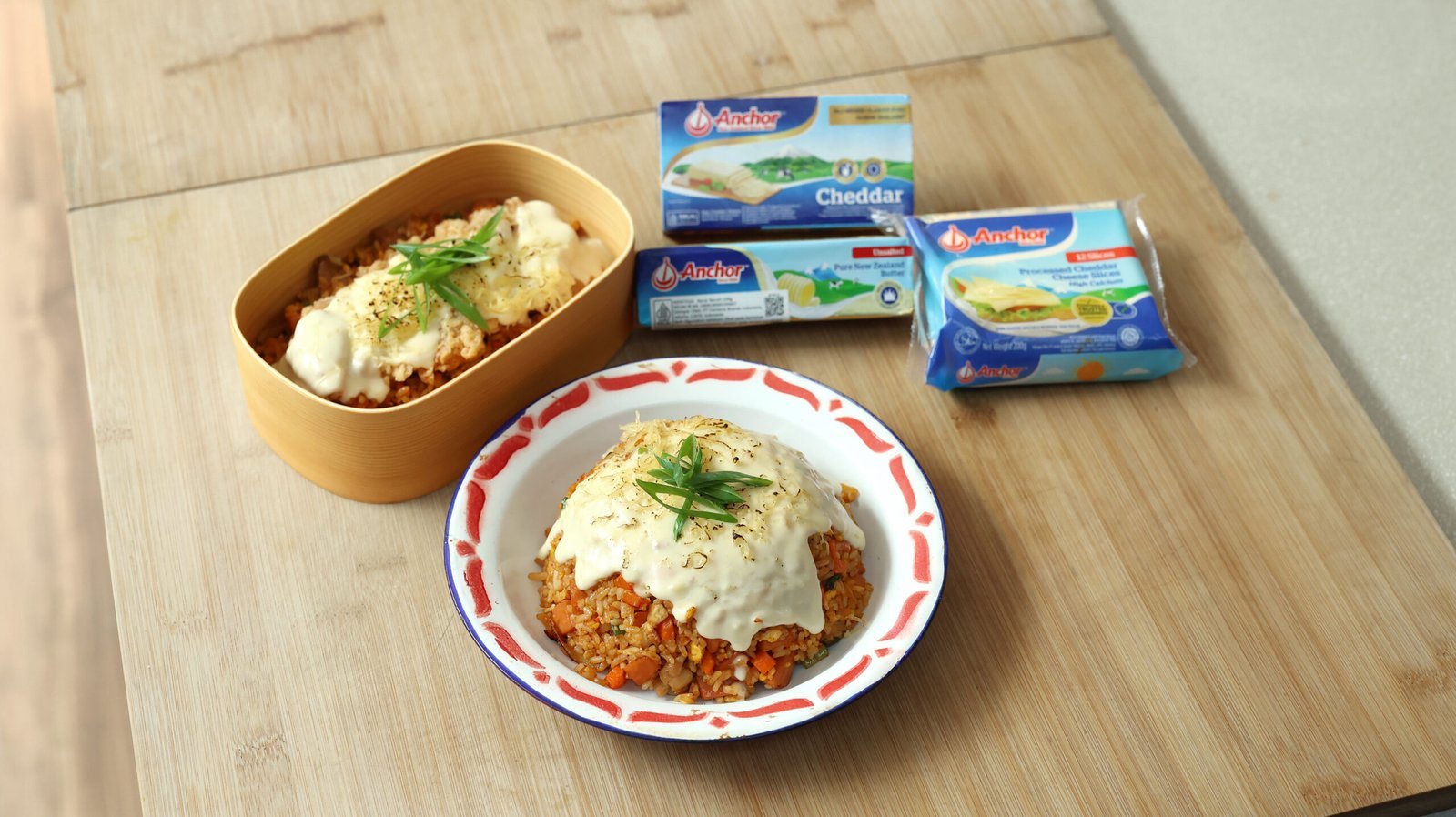 Resep Cheesy Chicken Fried Rice Chef Devina Hermawan