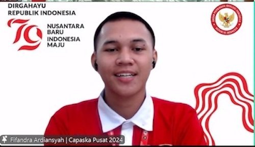 Fifandra Ardiansyah Bangga Masuk Tim Capaska HUT RI di IKN