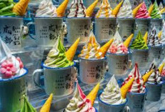 Es Krim Premium dengan Tampilan Cantik Pikat Konsumen China