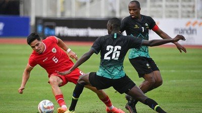 Laga Indonesia Kontra Tanzania Berakhir Tanpa Gol