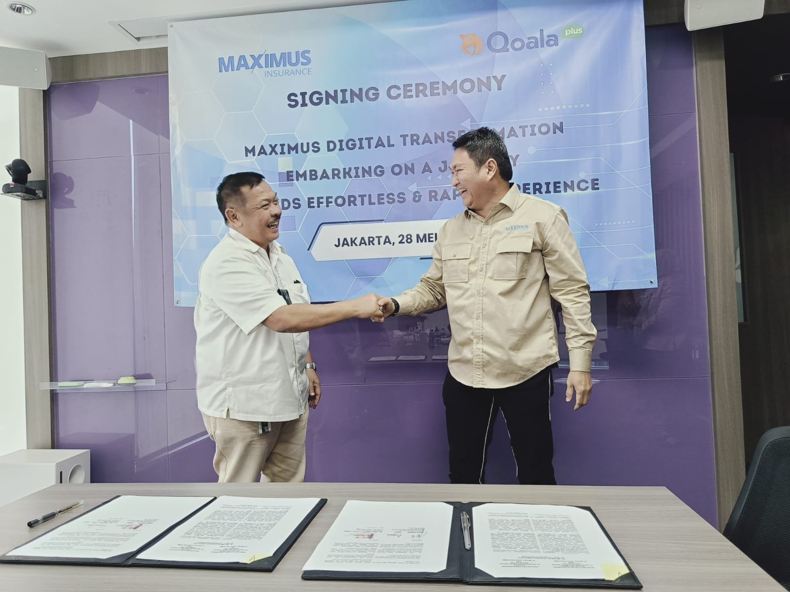 Perkuat Saluran Penjualan Digital, Maximus Gandeng Qoala Plus