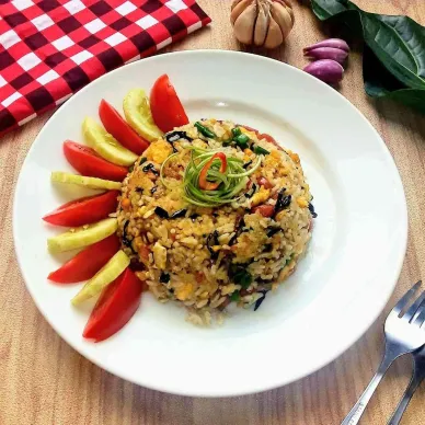 Nasgor Mengkudu Kafe RV, Referensi Kamus Kuliner Desa Parigi