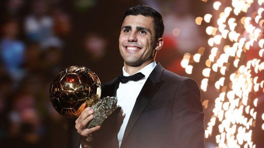 Gelandang Manchester City Rodri Raih Ballon d Or 2024