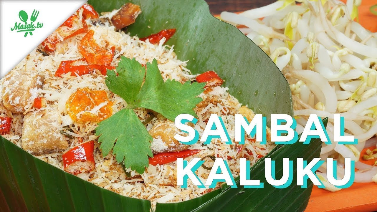 Resep Sambal Kaluku, Kolaborasi Kelapa Muda, dan Ikan Gabus